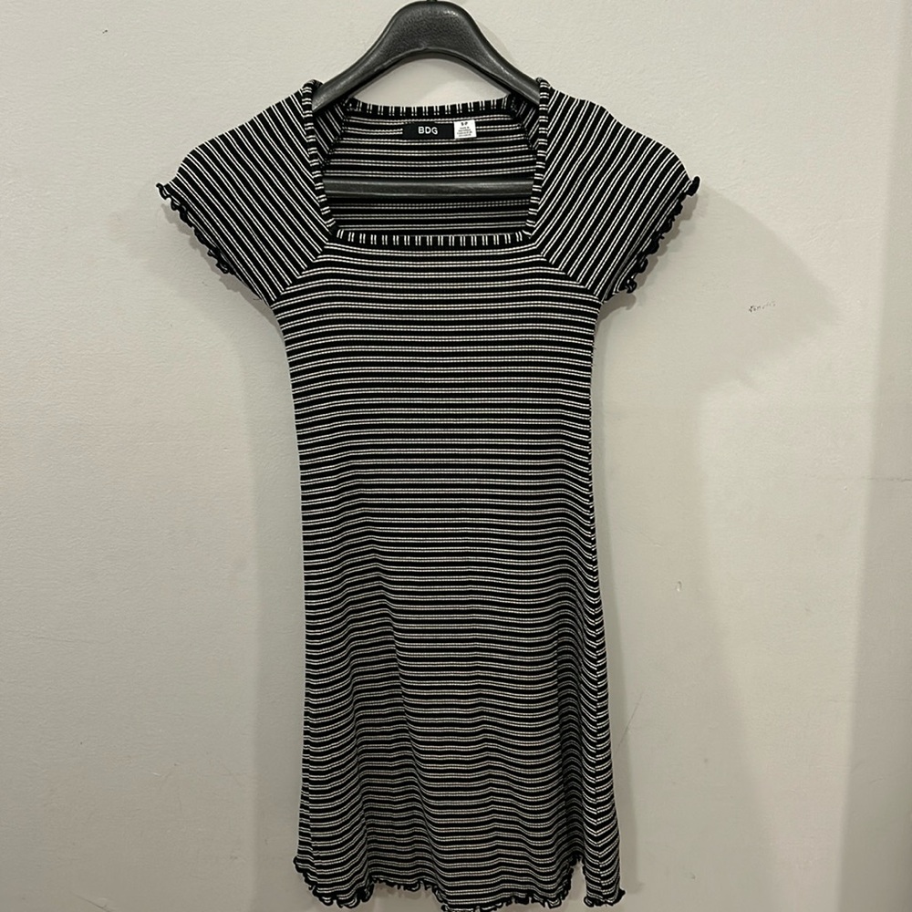 BDG women’s black & white striped dress size S/P